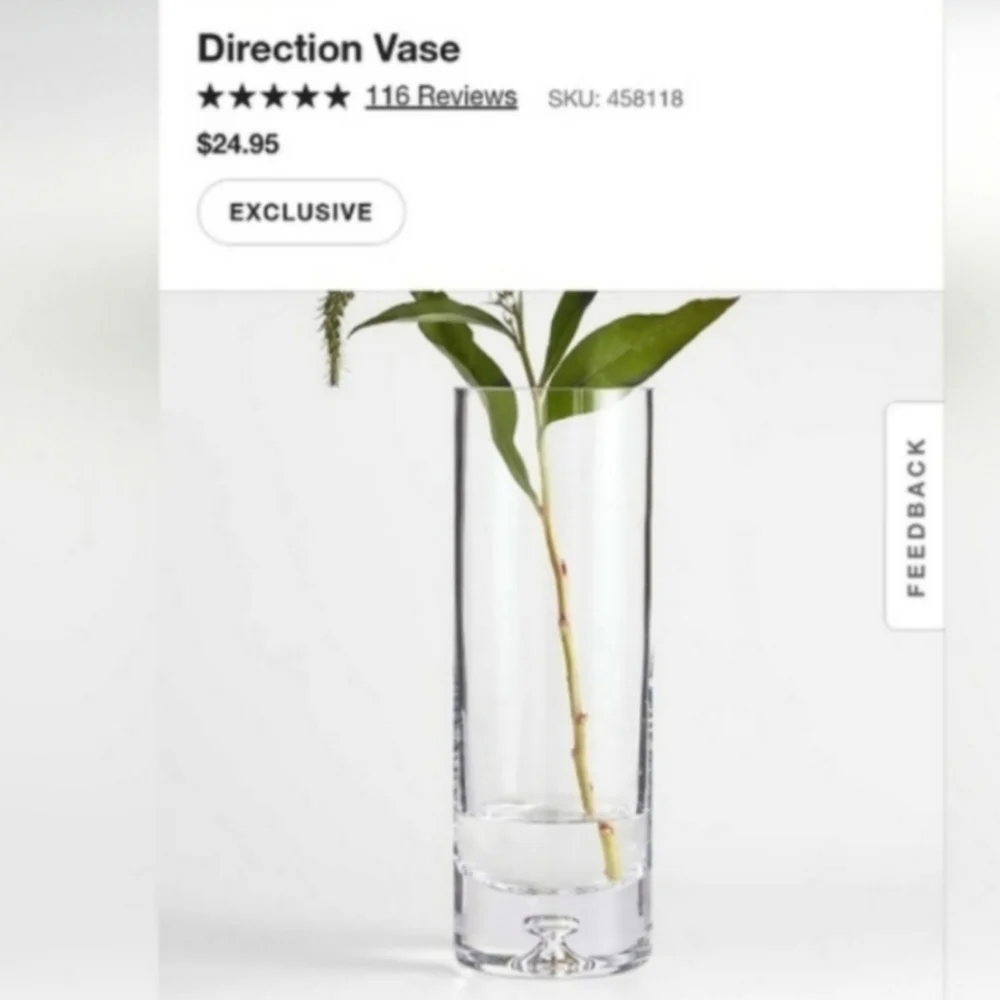 Set of 4  Mini Vase